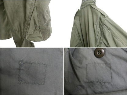 グレーライナー 60s ★ 米軍実物 US ARMY M-65 フィールド ジャケット SMALL 程/ 古着 ヴィンテージ 軍物 ミリタリー 2nd M65 アルミジップ