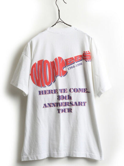 90's The Monkees ザ・モンキーズ 30周年 ツアー 両面 プリント Tシャツ (XL)