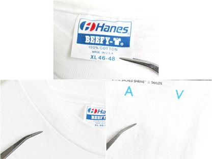 90s TAVLOS アート プリント 半袖 Tシャツ (XL)