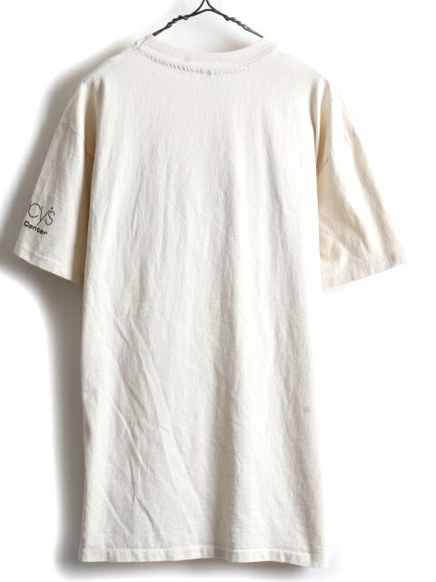 90s Macy's メイシーズ 企業 プリント 半袖 Tシャツ (XL)