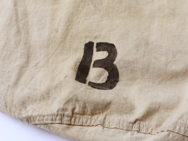 40's U.S.ARMY Stencil Print Twill Laundry Bag