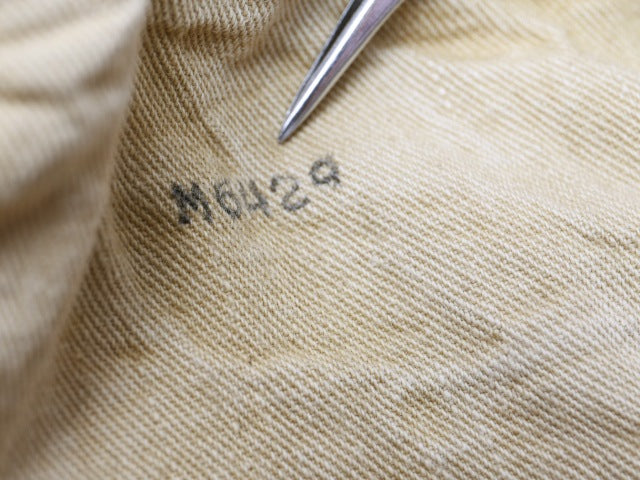40's U.S.ARMY Stencil Print Twill Laundry Bag