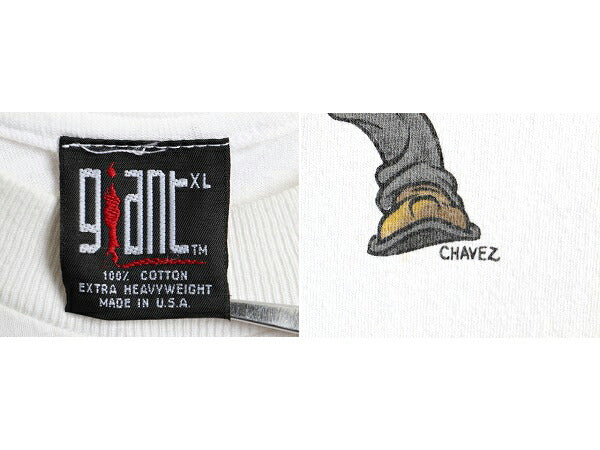 90s USA製 ★ メタリカ 両面 プリント 半袖 Tシャツ ( メンズ XL ) 古着 90年代 METALLICA オフィシャル バンド ロック キャラクター 白