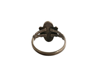 50s~ ★ BELL TRADING ターコイズ シルバー ピンキー リング / ヴィンテージ インディアン ジュエリー 指輪 STERLING 銀 フレッドハービー