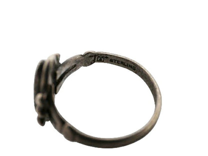 50s~ ★ BELL TRADING ターコイズ シルバー ピンキー リング / ヴィンテージ インディアン ジュエリー 指輪 STERLING 銀 フレッドハービー