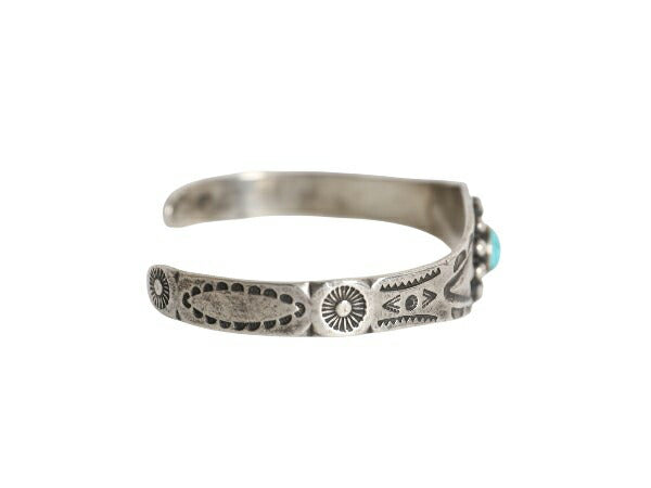 ~ 50s ★ ナバホ ターコイズ シルバー バングル / 小物 ヴィンテージ アロー 矢 STERLING ジュエリー ブレスレット 銀 フレッドハービー