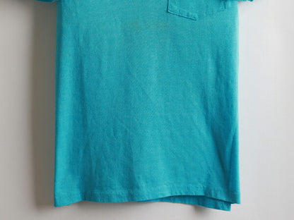 80s USA製 ★ McGregor マクレガー 無地 半袖 ポケット Tシャツ ( メンズ 男性 M ) 80年代 アメリカ製 ビンテージ 古着 USED ソリッド
