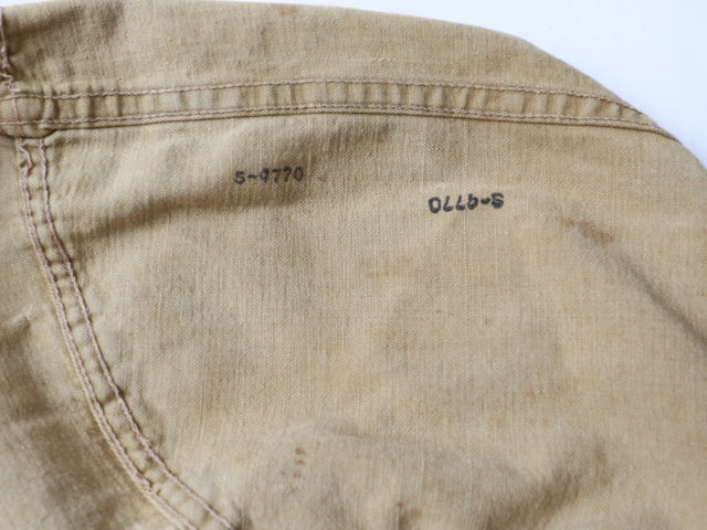 40's U.S.ARMY Stencil Print Twill Laundry Bag