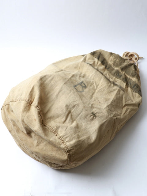 40's U.S.ARMY Stencil Print Twill Laundry Bag