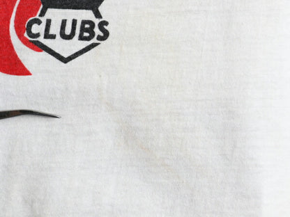 60's Champion チャンピオン Awana CLUBS 染み込み プリント 半袖 Tシャツ (M)