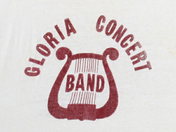 60's Russell Southern ラッセル サザン フロッキー プリント 半袖 Tシャツ (M)