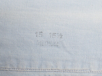 50's 60's Elbeco マチ付き 半袖 ワーク シャツ (15 M 程)