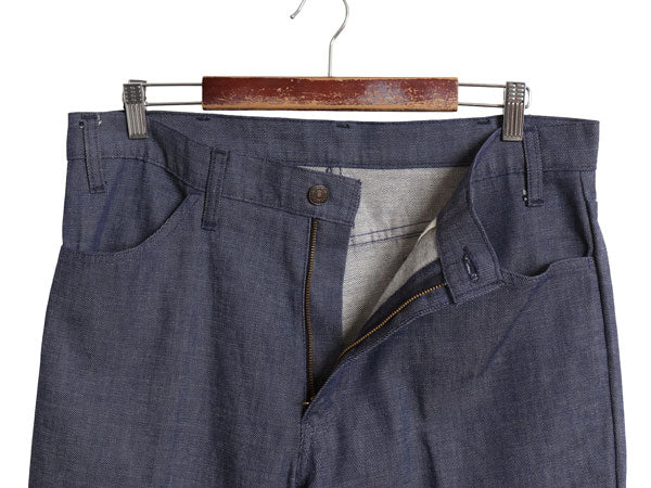 70s USA製 ★ リーバイス 656 BIG E スタプレ フレア デニム パンツ メンズ 35 30 / ヴィンテージ ブーツカット バットダイ 42タロン 濃紺