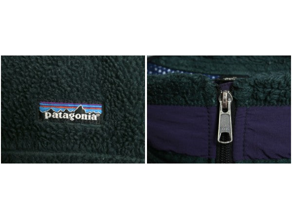 90s USA製 ★ パタゴニア レトロX フリース ジャケット メンズ XL 古着 オールド 初期型 後期 パイル アウドドア 大きいサイズ ハンター 緑