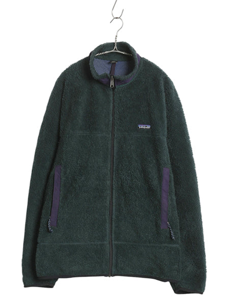 90s USA製 ★ パタゴニア レトロX フリース ジャケット メンズ XL 古着 オールド 初期型 後期 パイル アウドドア 大きいサイズ ハンター 緑