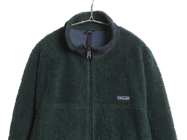 90s USA製 ★ パタゴニア レトロX フリース ジャケット メンズ XL 古着 オールド 初期型 後期 パイル アウドドア 大きいサイズ ハンター 緑