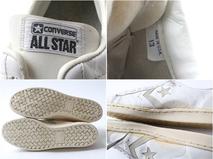 80's Converse コンバース PRO LEATHER OX  プロレザー ホワイト (13 31.5cm程)