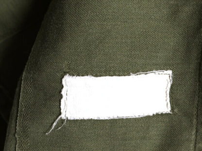 60s ★ 米軍実物 US ARMY コットン サテン ユーティリティ シャツ SMALL ヴィンテージ ミリタリー 軍物 1st 後期 筒袖 OG107 長袖シャツ 緑