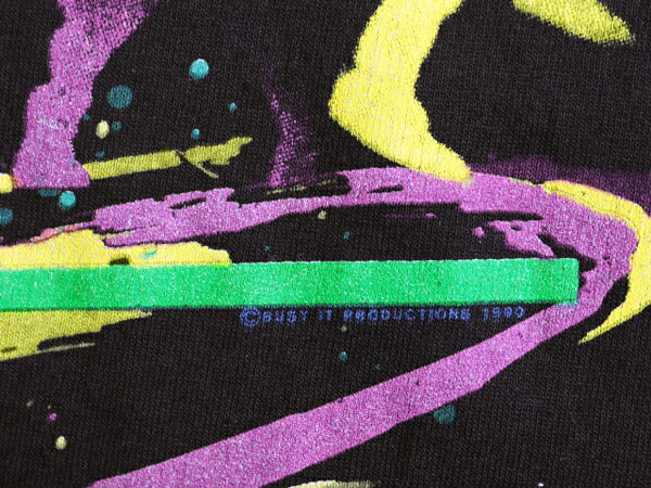 90s USA製 ★ MCハマー イラスト プリント Tシャツ メンズ M 古着 オールド ヒップホップ ラップ バンド フォト シングルステッチ 音物 黒