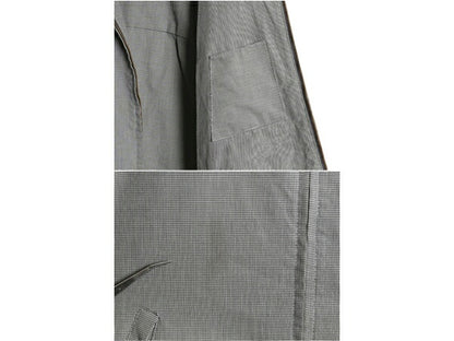 70s ★ ENGLISH SQUIRE ピンチェック スイングトップ ジャケット メンズ XL / 古着 ヴィンテージ フルジップ ブルゾン G-9 ハリントン 無地