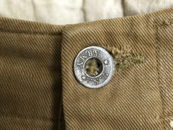 30s 40s ★ 米軍実物 US ARMY ジョッパーズ パンツ 実寸 29 程/ 古着 ヴィンテージ コットン ミリタリー メタルボタン 乗馬 ジョガー 大戦
