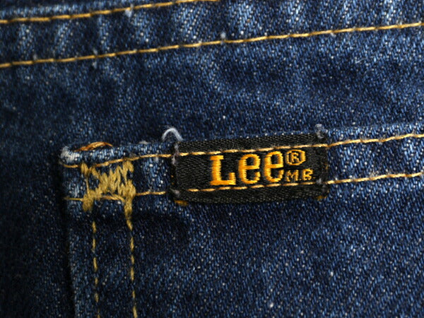 70s USA製 ★ Lee 200 0314 ブーツカット デニム パンツ メンズ 36 30 / 古着 ヴィンテージ フレア ジーンズ ジッパーフライ 42 TALON 濃紺