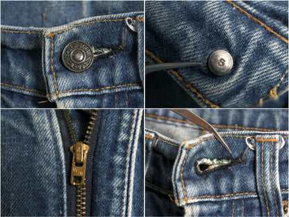 70s USA製 ★ リーバイス 505 デニム パンツ メンズ 28 32 / ビンテージ Levis 66前期 シングルステッチ ジッパーフライ スリム ストレート