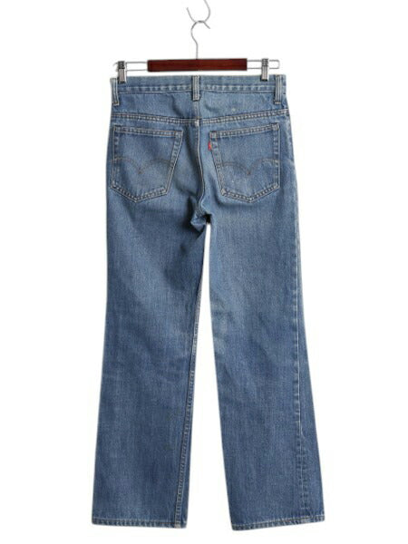 80s USA製 ★ リーバイス 517 フレア デニム パンツ 実寸 29 29 / 古着 ビンテージ Levis ブーツカット ジーンズ ジーパン 黒カン 42 TALON