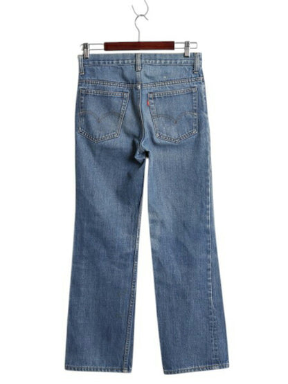 80s USA製 ★ リーバイス 517 フレア デニム パンツ 実寸 29 29 / 古着 ビンテージ Levis ブーツカット ジーンズ ジーパン 黒カン 42 TALON