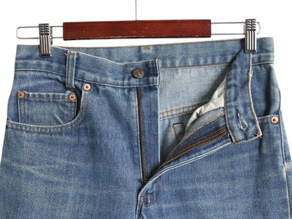 80s USA製 ★ リーバイス 517 フレア デニム パンツ 実寸 29 29 / 古着 ビンテージ Levis ブーツカット ジーンズ ジーパン 黒カン 42 TALON