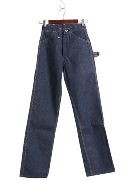 デッドストック 70s ★ WASHINGTON DEE CEE デニム ペインター パンツ メンズ レディース 25 34 新品 ヴィンテージ ワーク ストレート 濃紺