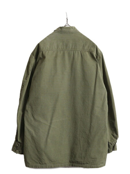 70s ★ 70年製 米軍実物 US ARMY 5th リップストップ ジャングルファティーグ ジャケット メンズ M 程/ 70年代 ヴィンテージ アーミー 4th