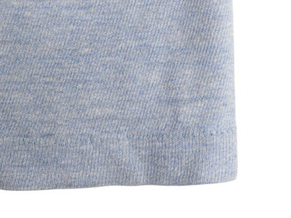 70s USA製 ★ チャンピオン カレッジ プリント 半袖 Tシャツ メンズ XL～ 小さめ L 程/ 古着 ヴィンテージ 当時物 バータグ 88 12 霜降り 青