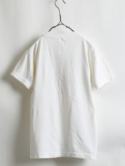 50s ★ Champion チャンピオン ランナーズ タグ MOOSE フロッキー プリント 半袖 Tシャツ ( メンズ 男性 M ) 50年代 ビンテージ ランタグ