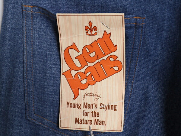 デッドストック 70s USA製 ★ Gent Jeans フレア デニム パンツ メンズ 36 古着 ヴィンテージ ベルボトム ブーツカット ジーパン ジーンズ