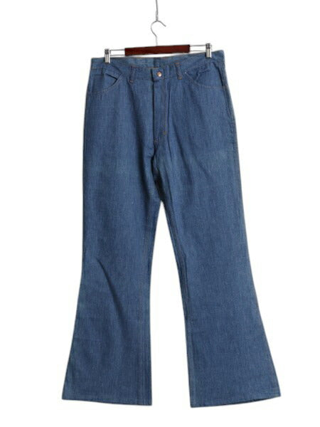 デッドストック 70s USA製 ★ Gent Jeans フレア デニム パンツ メンズ 36 古着 ヴィンテージ ベルボトム ブーツカット ジーパン ジーンズ