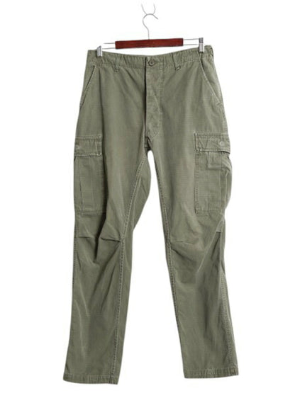 60s ★ 米軍実物 US ARMY 4th ジャングルファティーグ カーゴ パンツ 実寸 31 30 程/ 67年製 古着 ヴィンテージ リップストップ カスタム