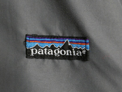 80s USA製 ★ パタゴニア シェルド シンチラ ジャケット メンズ S 80年代 ヴィンテージ Patagonia ナイロン 裏フリース ブルゾン 旧タグ 灰