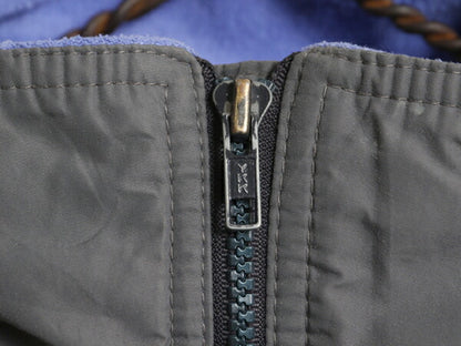 80s USA製 ★ パタゴニア シェルド シンチラ ジャケット メンズ S 80年代 ヴィンテージ Patagonia ナイロン 裏フリース ブルゾン 旧タグ 灰