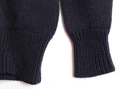 40's Revere Knitting Mills ショールカラー プルオーバー ニット セーター (S程)