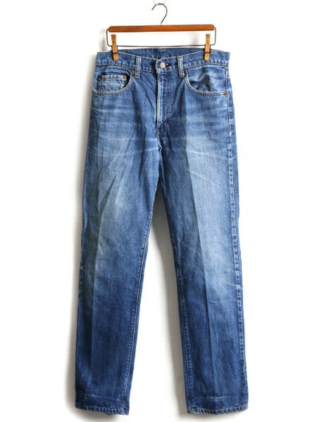 鬼 ヒゲ 70s USA製★ リーバイス 505 0217 シングル デニム パンツ ( メンズ 31 32 ) 70年代 ビンテージ Levis 66前期 ジーンズ ジーパン