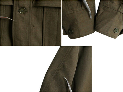 40s USA製 ★ FECHHEIMER BROTHERS ハンティング ジャケット メンズ L / ヴィンテージ ダブル マッキーノ  コート ウール ギャバジン