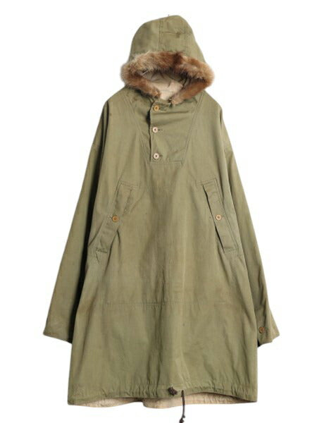 40s ★ 米軍実物 US ARMY 山岳部隊 M-42 スノーパーカー メンズ XL 程 古着 ジャケット コート スモック スキー リバーシブル プルオーバー