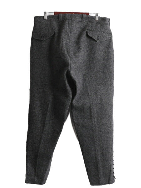 30s 黒タグ ★ エルエルビーン メルトン ジョッパーズ パンツ 37 29 / 30年代 ヴィンテージ LLBEAN ヘビー ウール ハンティング ノータック
