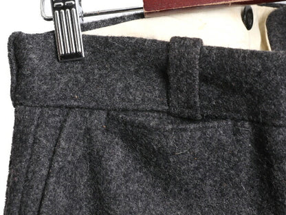 30s 黒タグ ★ エルエルビーン メルトン ジョッパーズ パンツ 37 29 / 30年代 ヴィンテージ LLBEAN ヘビー ウール ハンティング ノータック