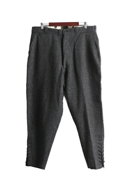 30s 黒タグ ★ エルエルビーン メルトン ジョッパーズ パンツ 37 29 / 30年代 ヴィンテージ LLBEAN ヘビー ウール ハンティング ノータック