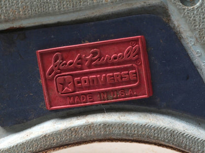 80s 初期 USA製 ★ コンバース ジャックパーセル 10 28.5cm 80年代 ヴィンテージ Converse Jack Purcell スニーカー ヒゲ スマイル エンジ