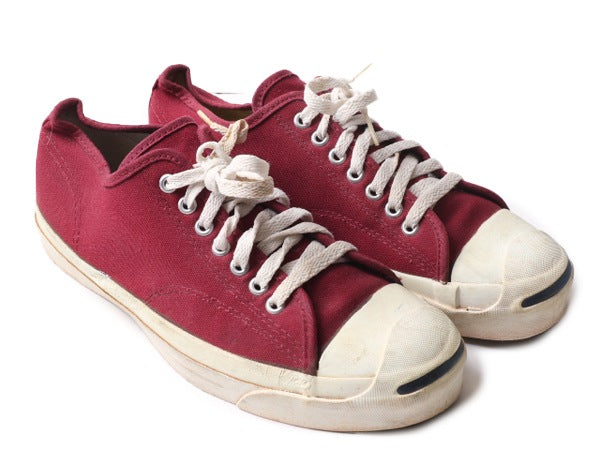 80s 初期 USA製 ★ コンバース ジャックパーセル 10 28.5cm 80年代 ヴィンテージ Converse Jack Purcell スニーカー ヒゲ スマイル エンジ