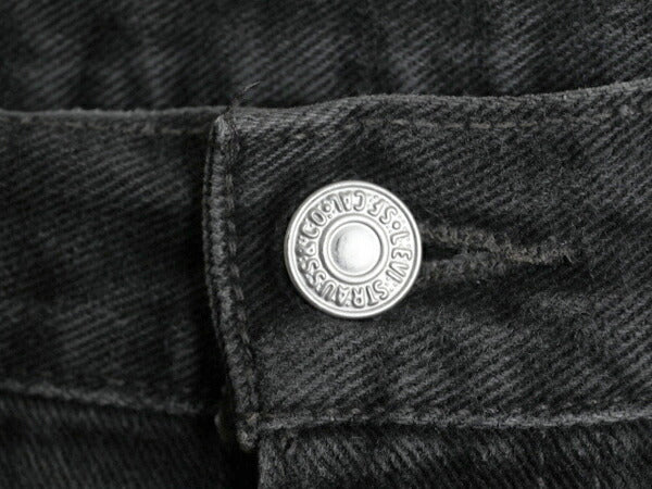 00s ★ リーバイス 505 ブラック デニム パンツ メンズ 33 34 古着 00年代 オールド Levis ジーンズ ジーパン Gパン スリム ストレート 黒