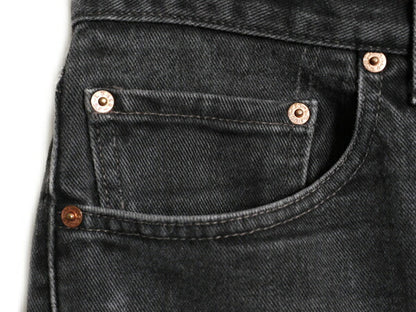 00s ★ リーバイス 505 ブラック デニム パンツ メンズ 33 34 古着 00年代 オールド Levis ジーンズ ジーパン Gパン スリム ストレート 黒